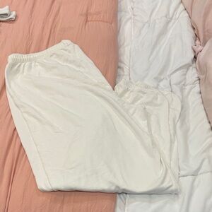 Aerie Cozy Cream Pajama Pants